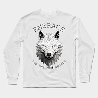 Wolf - the untamed spirit Long Sleeve T-Shirt